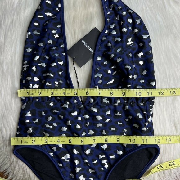 Zadig & Voltaire Size 38 / US 6 Maillot Leopard One Piece Swimsuit - Picture 5 of 11
